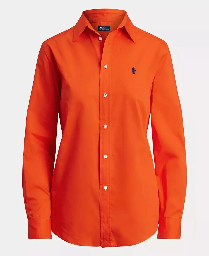 Ralph Lauren Women
s Classic-Fit Cotton Twill Shirt 5