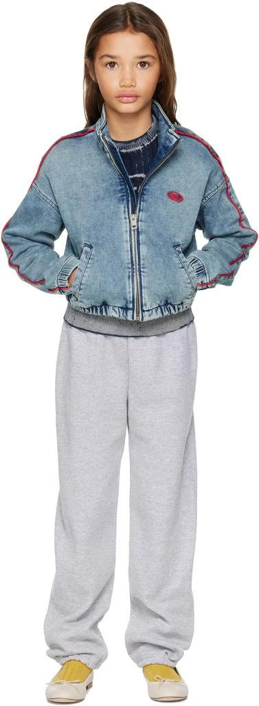 Diesel Kids Blue Jaxy Jjj Denim Jacket 4