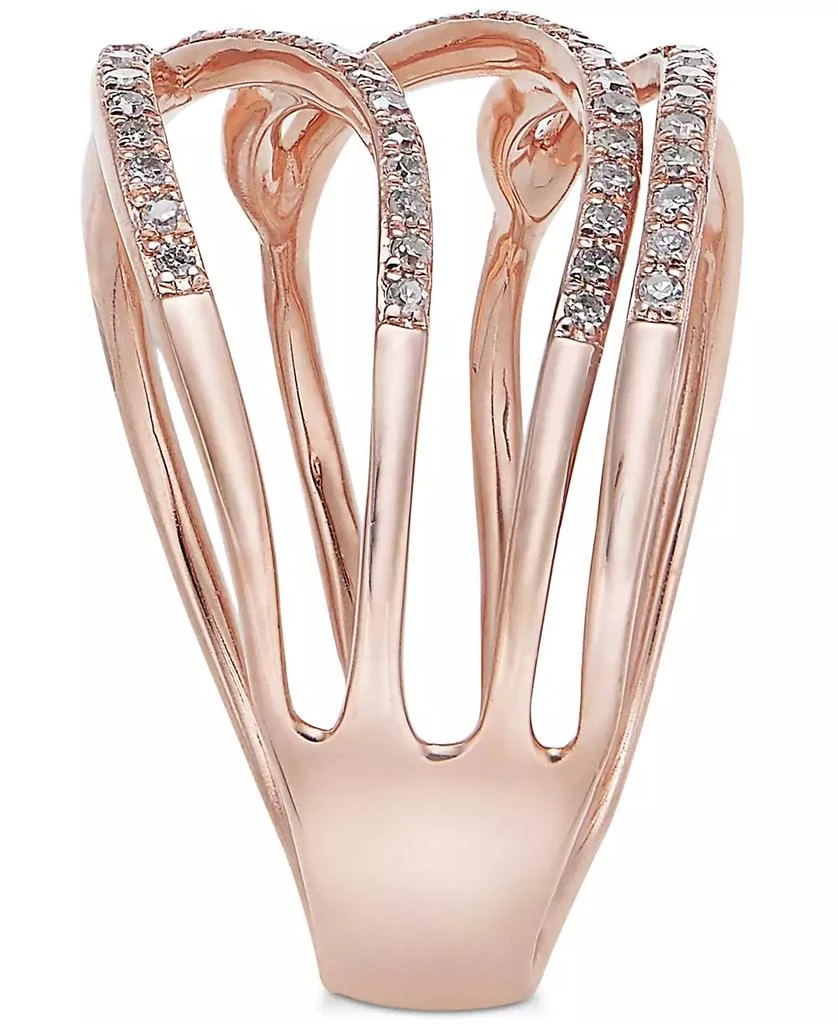 Effy EFFY® Diamond Ring (3/8 ct. t.w.) in 14k Yellow Gold (Also available in Rose Gold & White Gold) 3