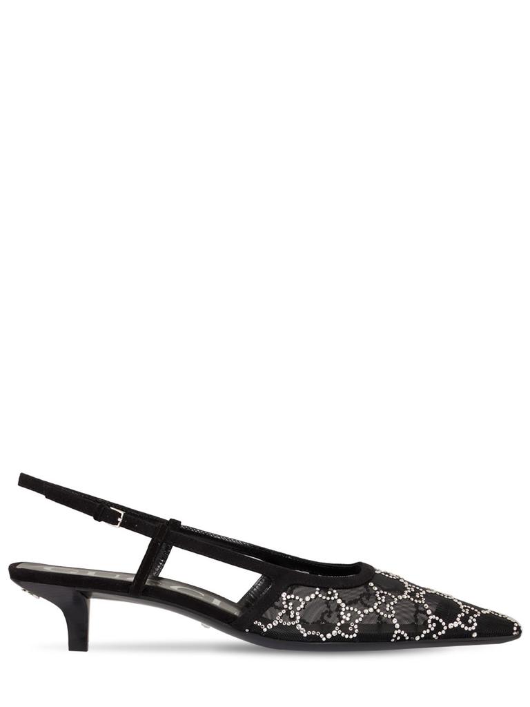 GUCCI 35mm Gucci Demi Slingback Pumps