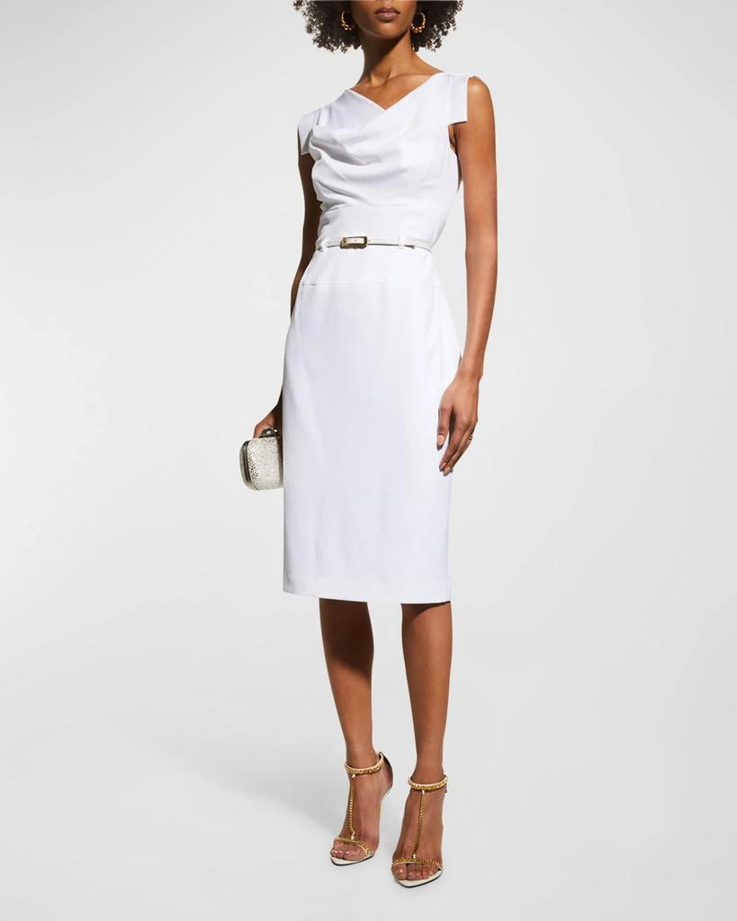 Black Halo Jackie O Sleeveless Sheath Dress 3
