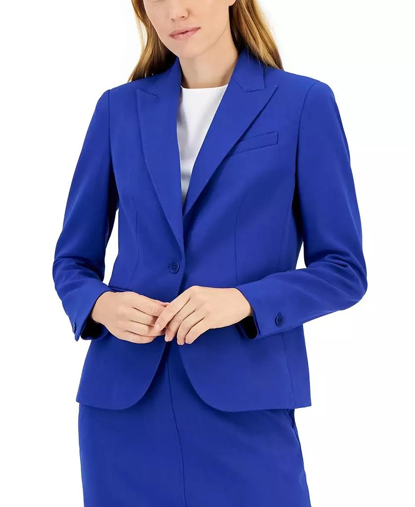 Anne Klein Missy Executive Collection Single-Button A-Line Skirt Suit Set, Created for Macy
s 4