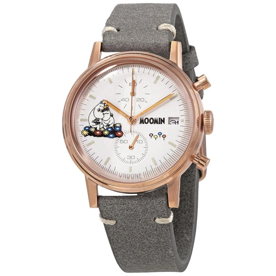 Undone UDN Chronograph Quartz White Dial Watch MMN-MMNSNK-SET 1