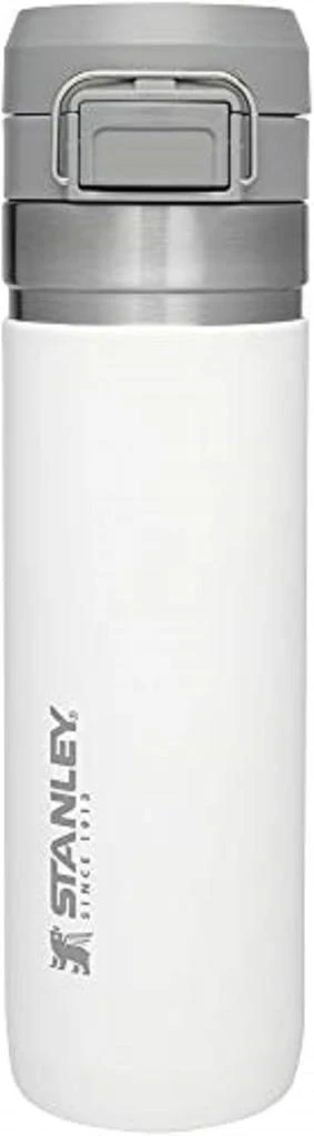 Stanley Stanley Quick Flip GO Water Bottle 24 oz | Push Button Lid |  Leakproof and Packable for Travel and Sports | Insulated Stainless Steel |  BPA-Free | Polar - BeyondStyle