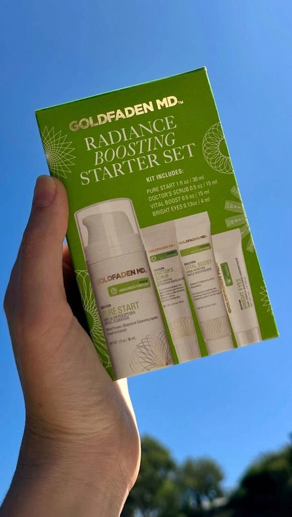 Goldfaden MD Radiance Boosting Starter Set 3
