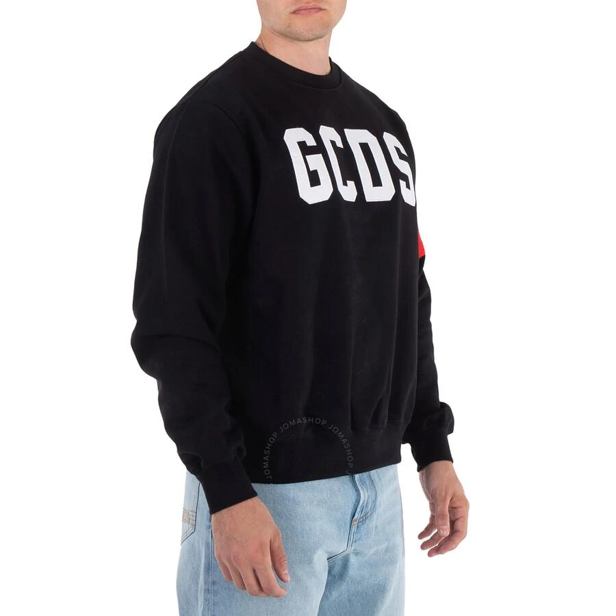 Gcds GCDS Logo Crewneck Regular Fit Sweater, Size Medium 3