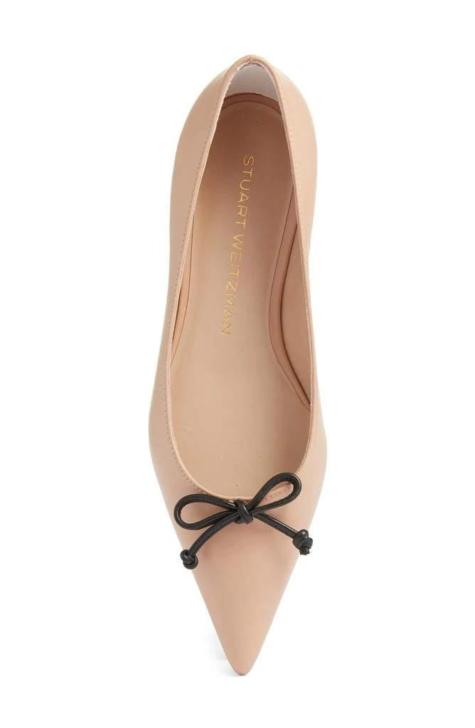 Stuart Weitzman Landon Pointed Toe Ballet Flat 5