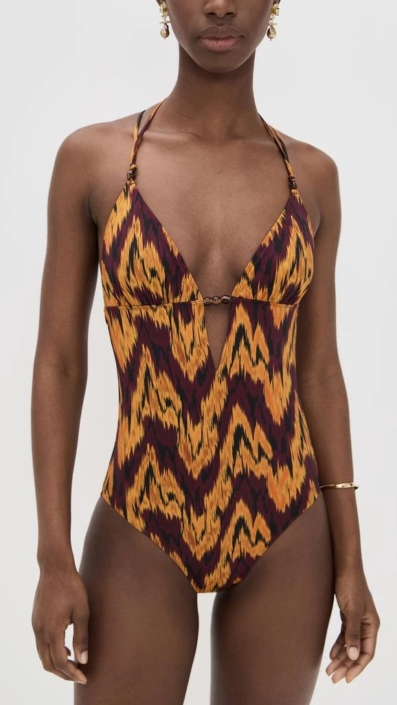 Ulla Johnson Leila Beaded Maillot 4