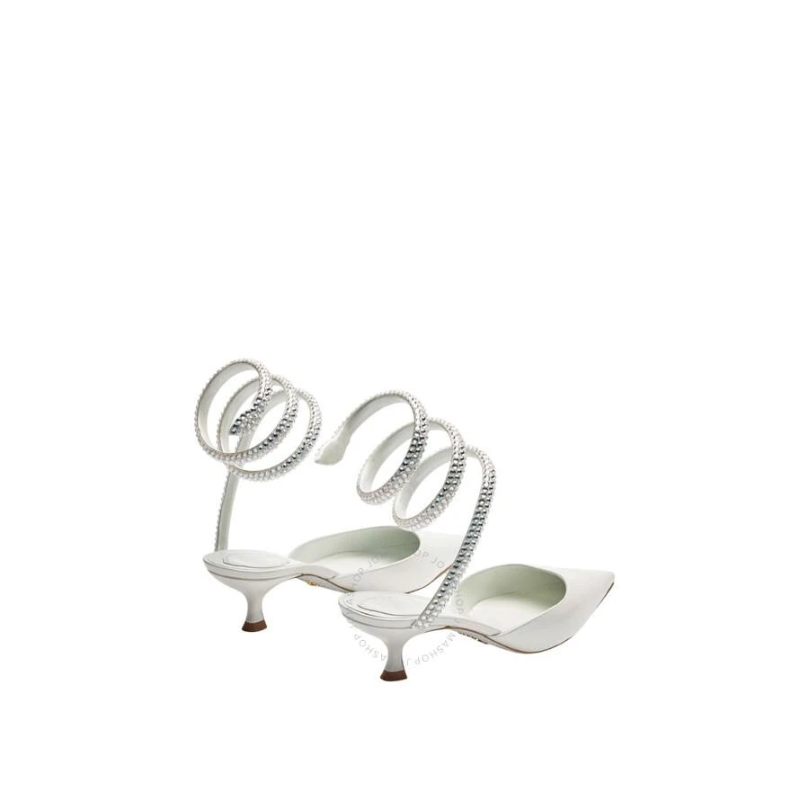 Rene Caovilla Cleo 50 Crystal Pointed-Toe Pumps 2