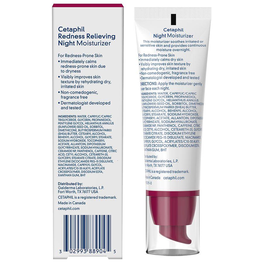 Cetaphil Redness Relieving Night Moisturizer