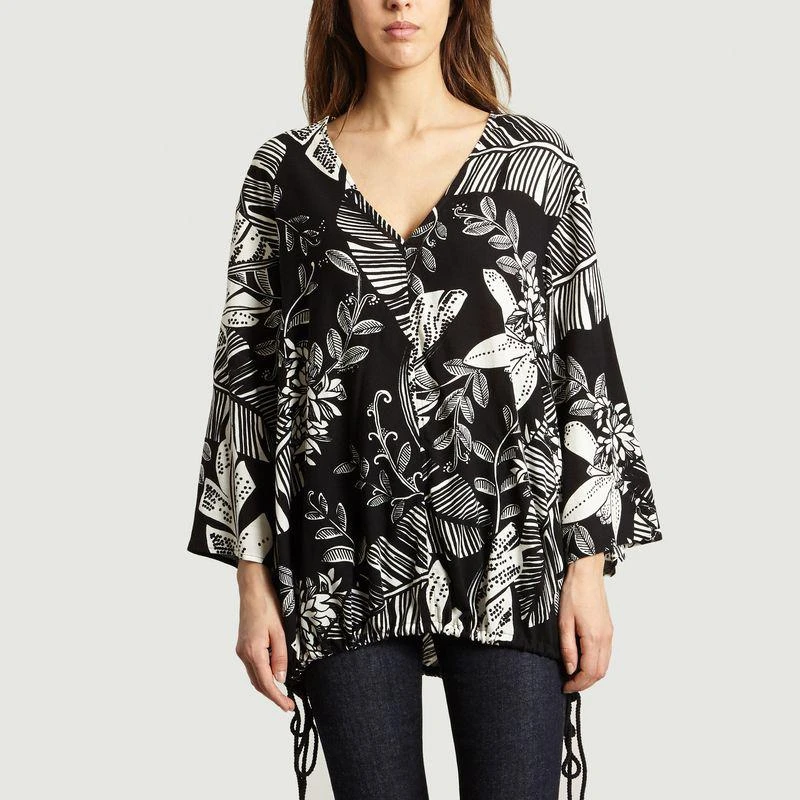 See by Chloé Jungle Printed Blouse Black SEE BY CHLOÉ 1