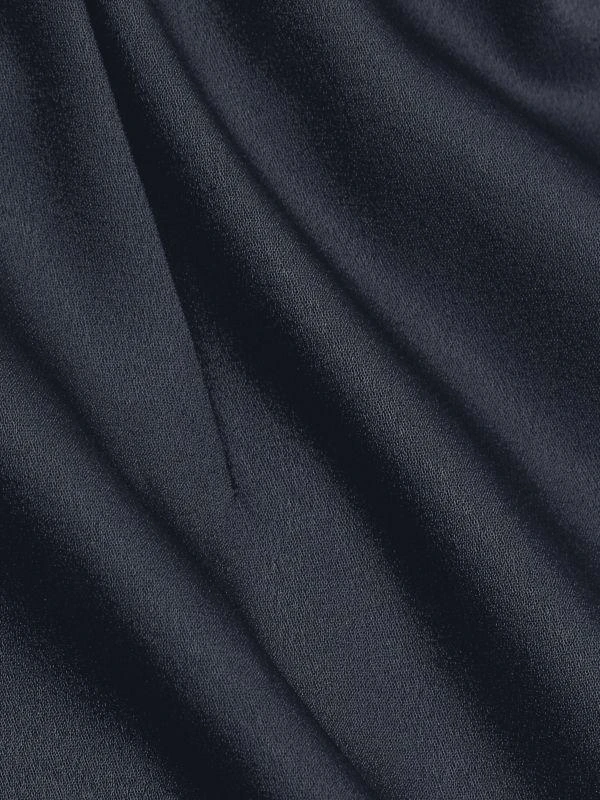 Vince Fluid Bias-Cut Satin High-Rise Trousers 5