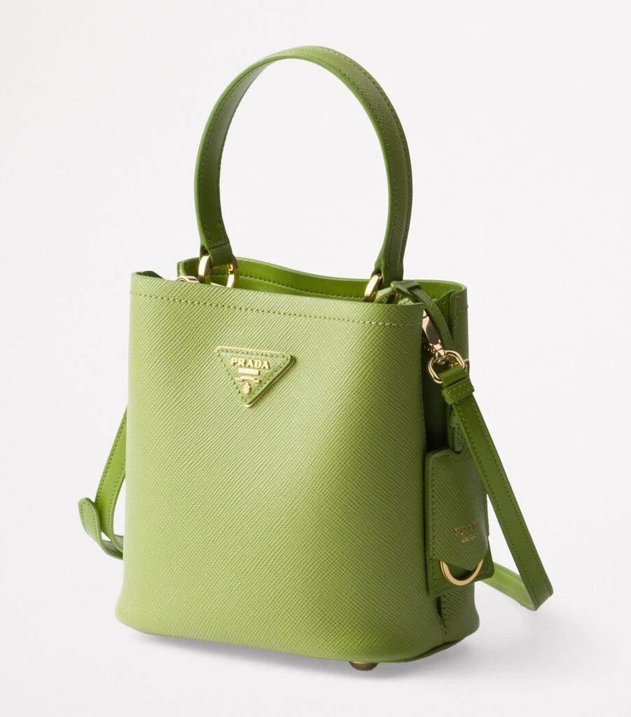 Prada Small Saffiano Leather Panier Top-Handle Bag 2