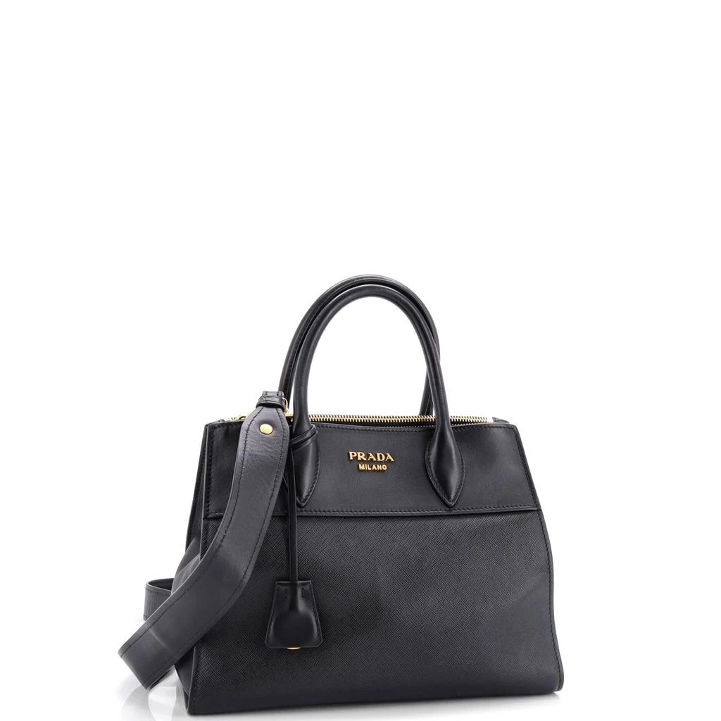 Prada Paradigme Tote Saffiano with City Calf Mini 2