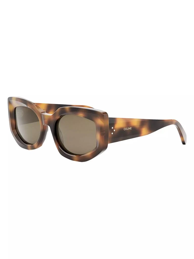Celine Bold Three Dots 54MM Butterfly Sunglasses 1