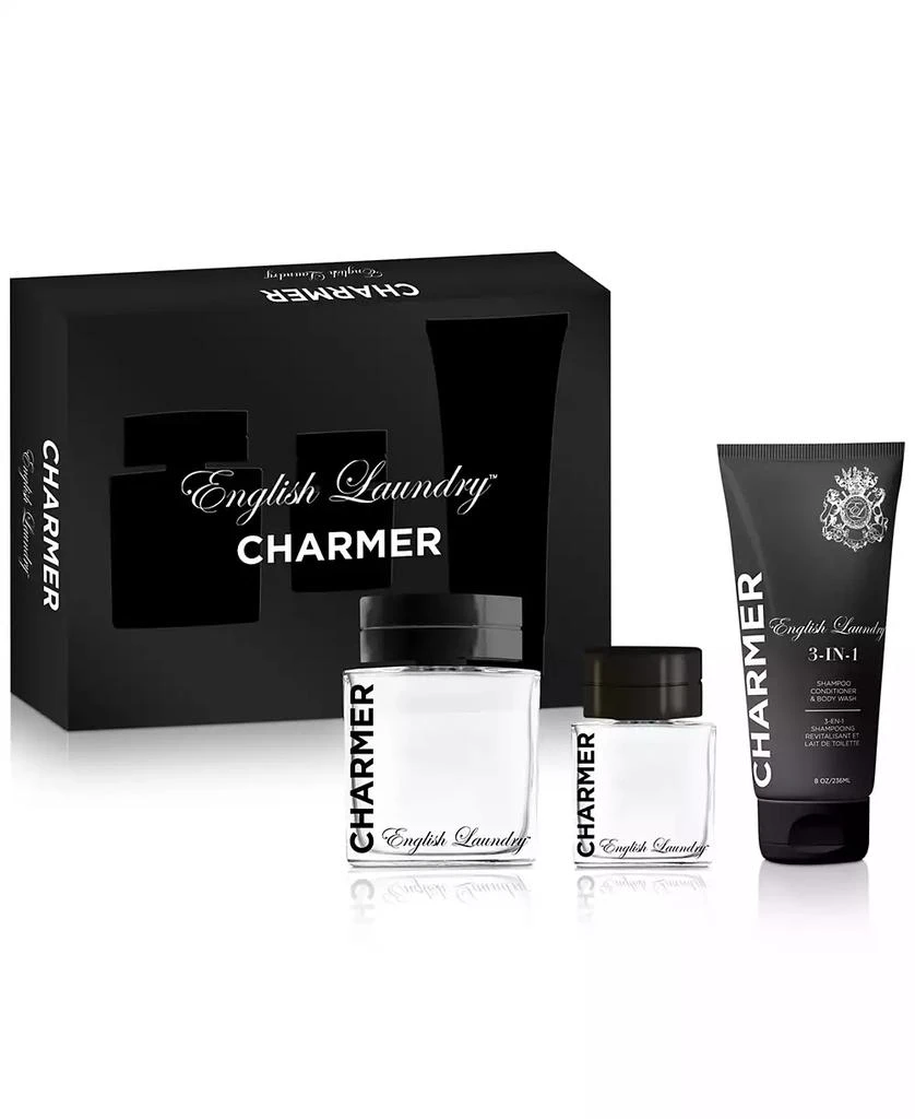 English Laundry Men's 3-Pc. Charmer Eau de Parfum Gift Set 1