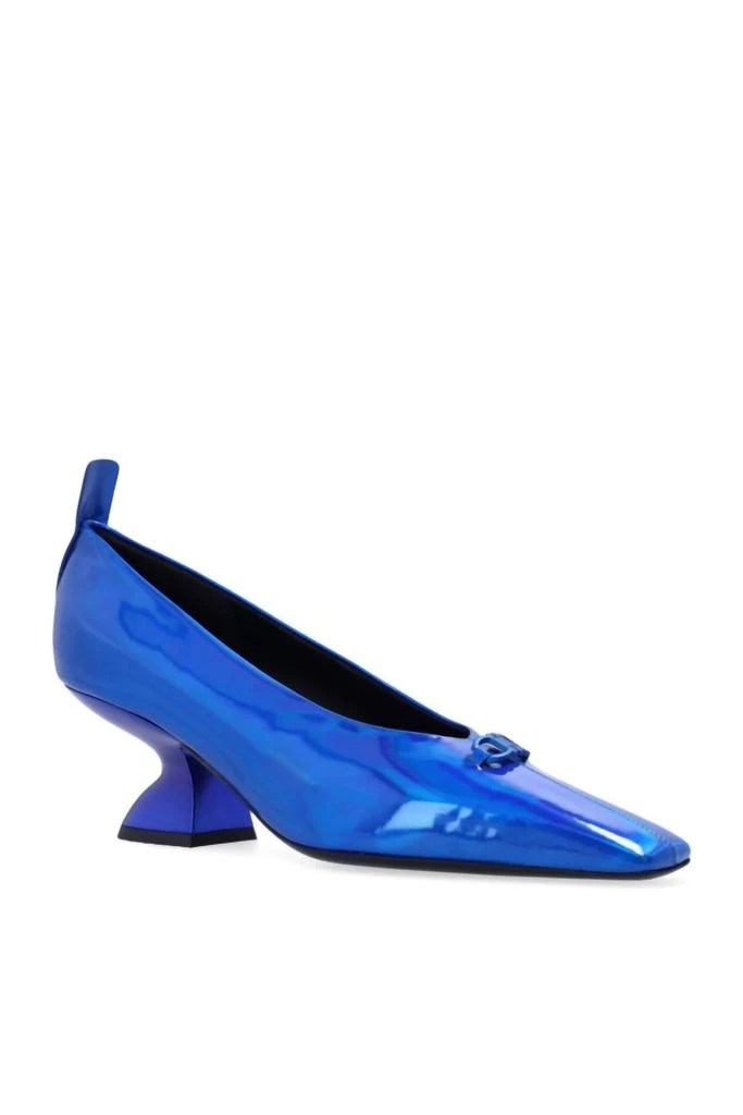 Salvatore Ferragamo Women
s Sadr Pumps In Blue 2