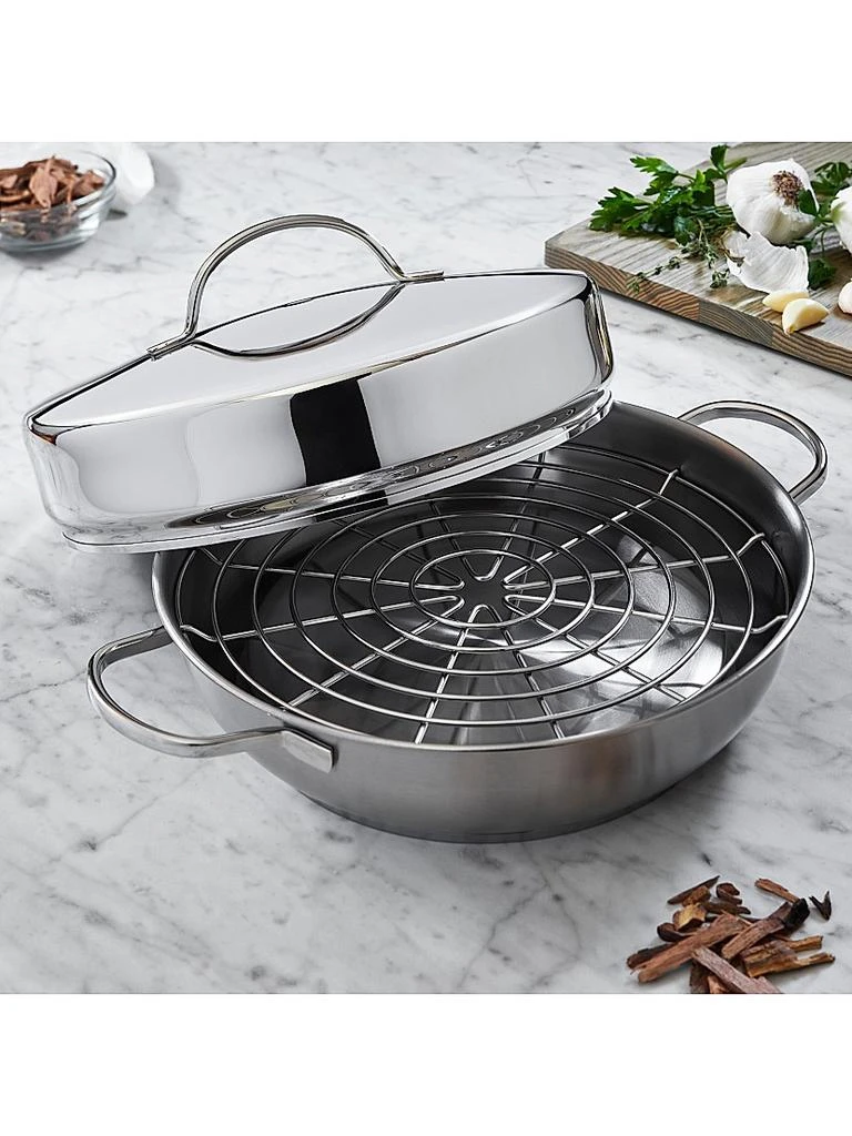 Demeyere Resto 4 Piece Stainless Steel Stovetop Smoker Set 7