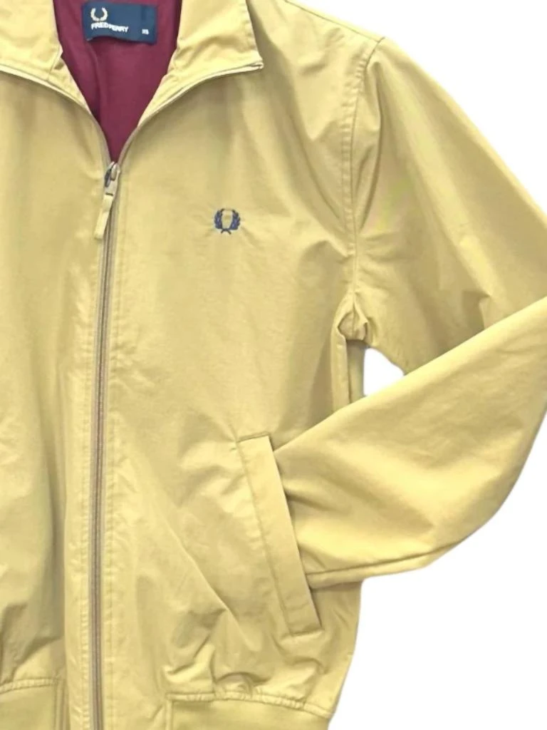 Fred Perry Men's Sailing Jacket In Yellow 2