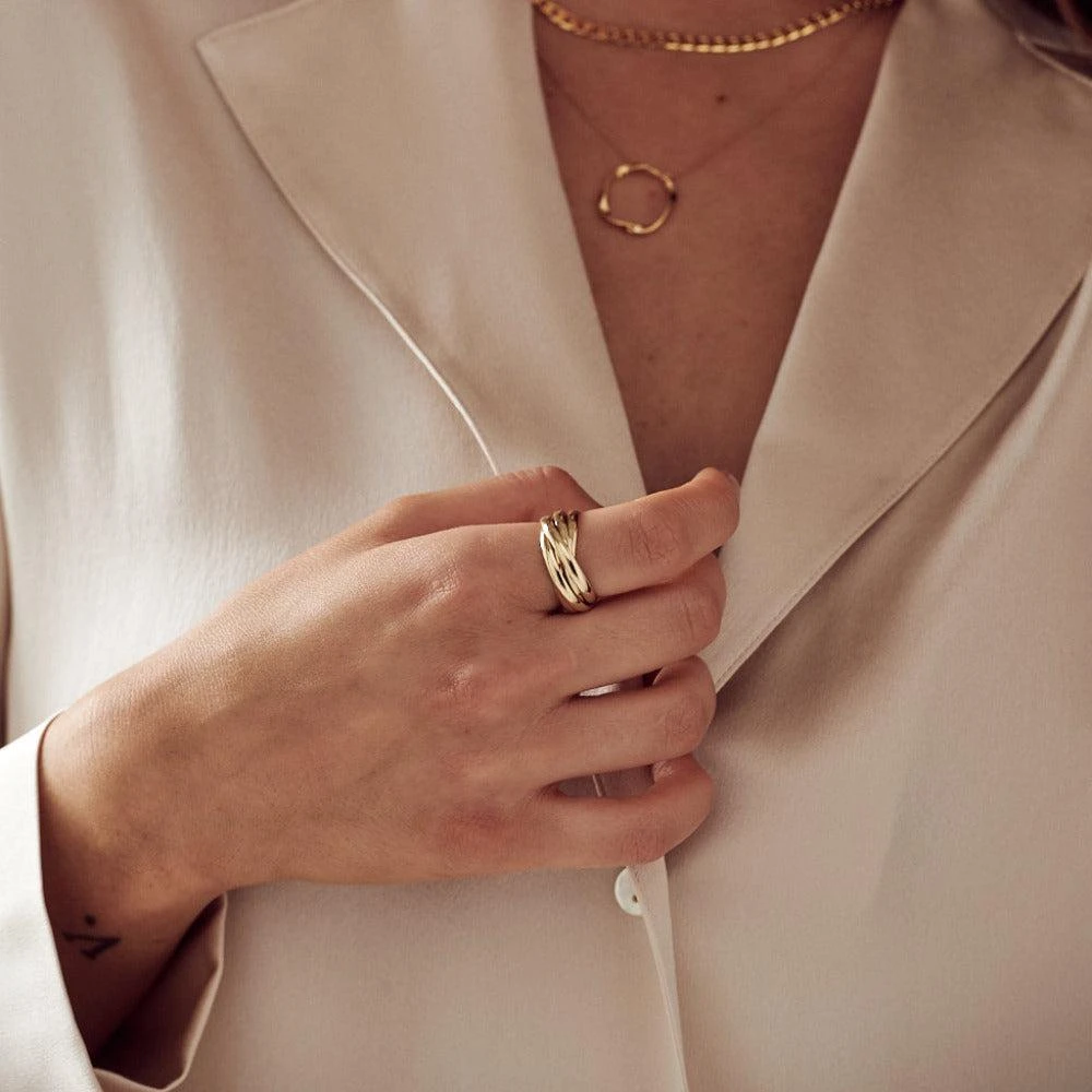 Orelia London Interlocking Rings 5