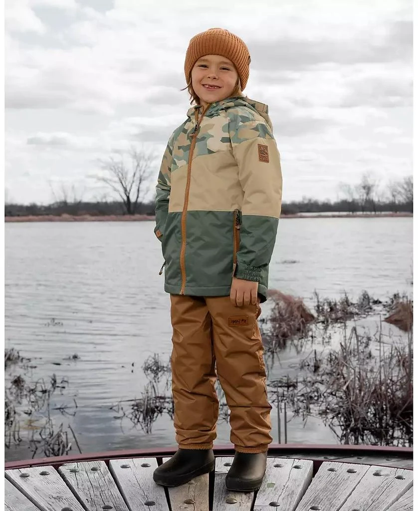 Deux par Deux Boy Two-Piece Mid-Season Outerwear Set Camouflage Print - Child 2