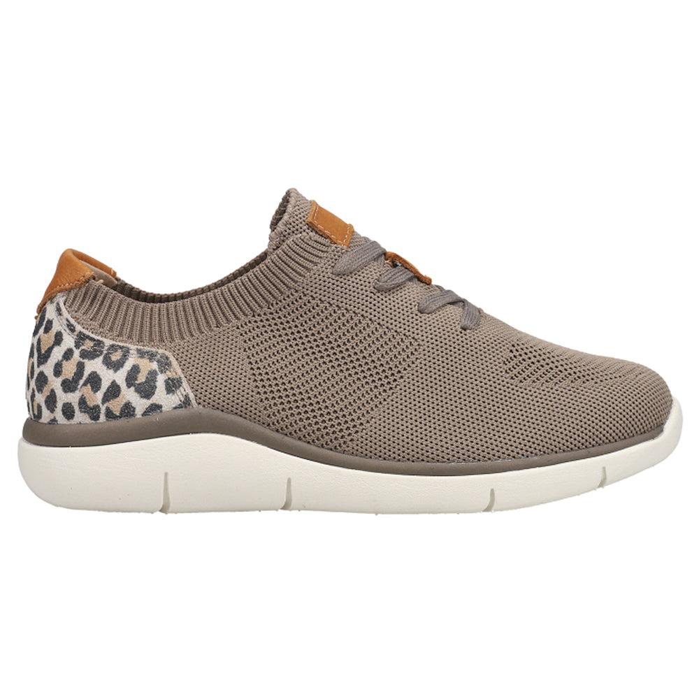 Propet Sachi Leopard-Cheetah Lace Up Sneakers