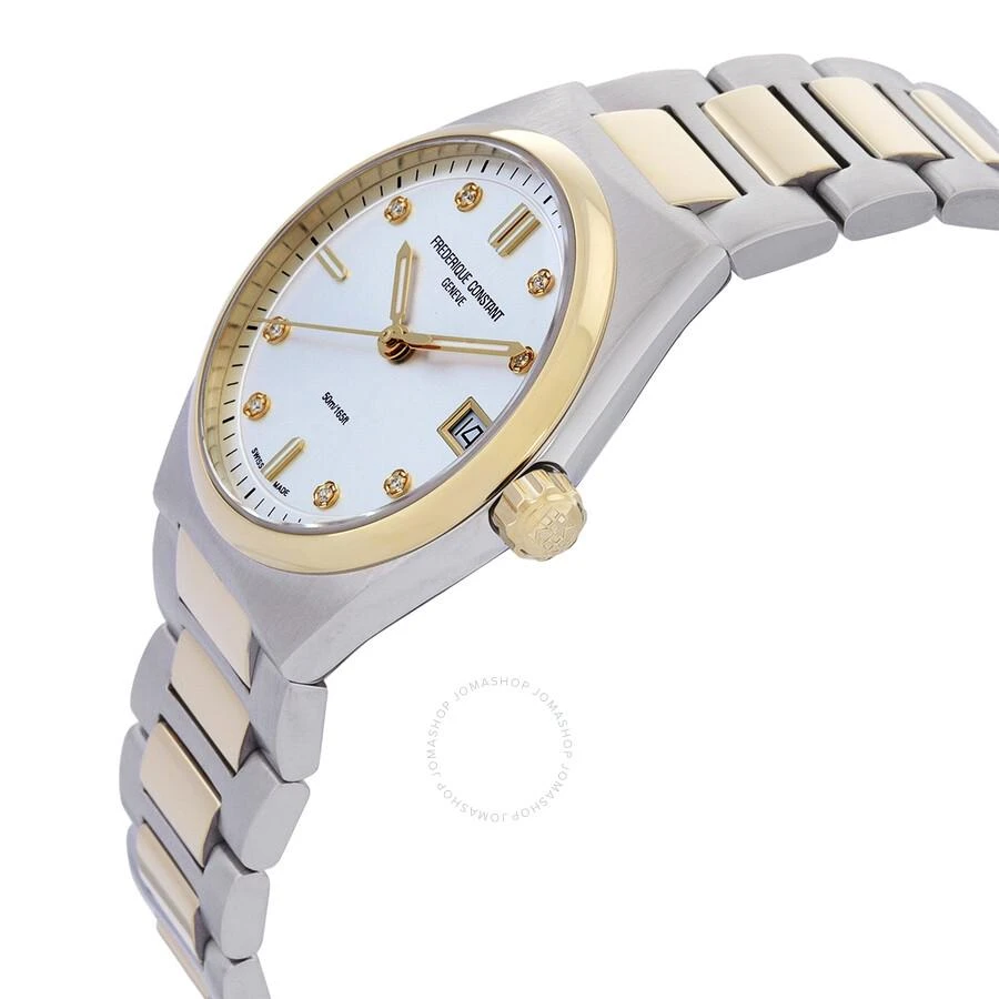 Frederique Constant Highlife Quartz Diamond Silver Dial Ladies Watch FC-240VD2NH3B 2
