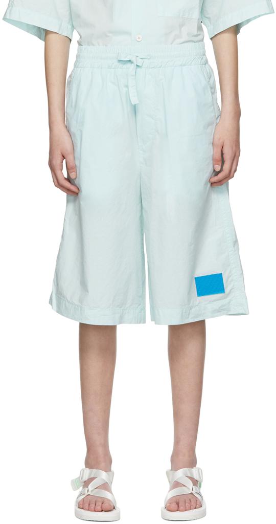SUNNEI Blue Cotton Shorts