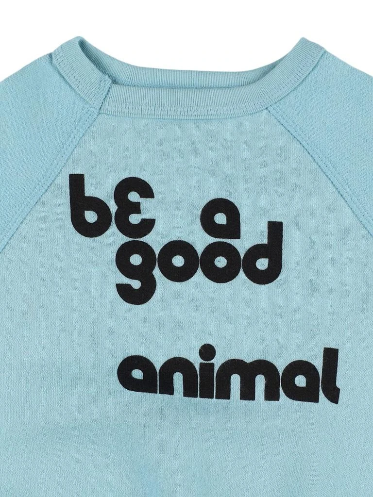 The Animals Observatory Animal Shark Cotton Blend Sweatshirt 1