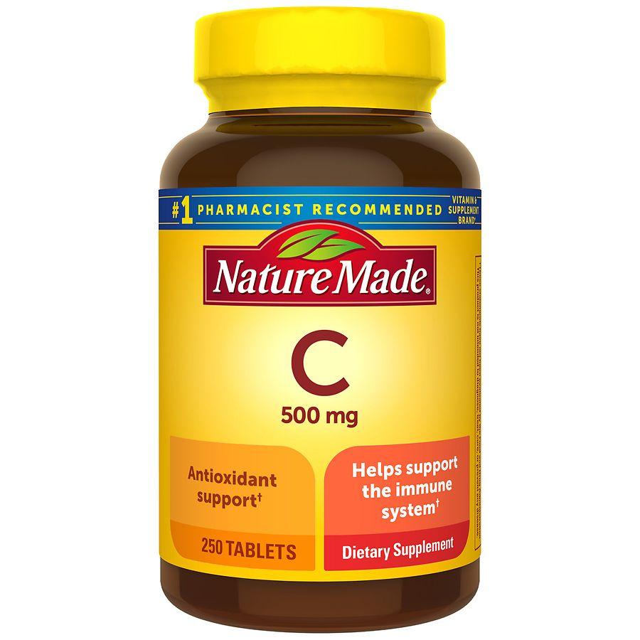 Nature Made Vitamin C 500 mg Tablets