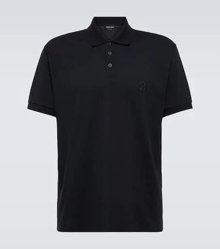 Giorgio Armani Cotton-blend polo shirt 1