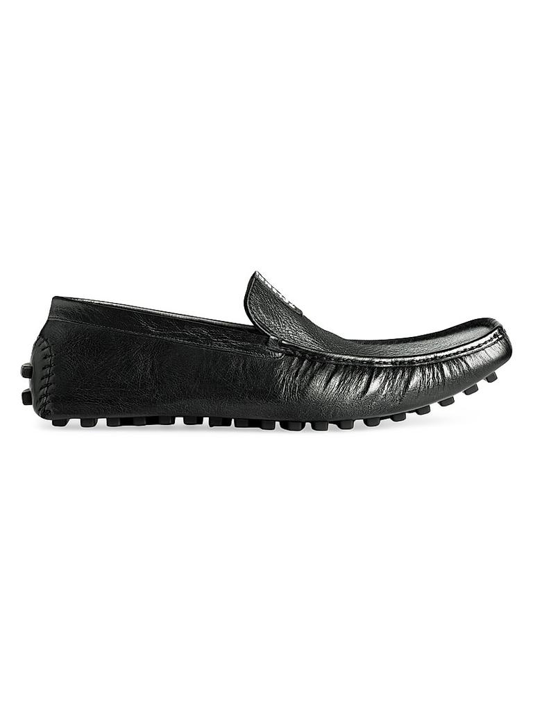 靴 BALENCIAGA SERGENT DERBY 42 BALENCIAGA - Sergent Leather Derby Lace-up Shoes Balenciaga