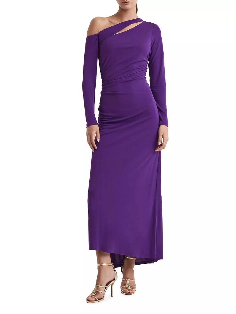 REISS Delphine One-Shoulder Maxi Dress 5