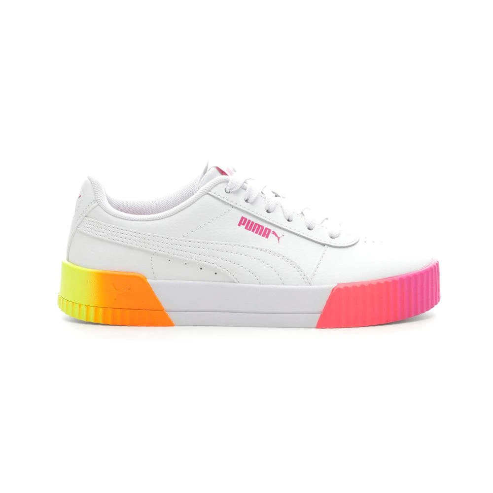 Puma Carina Neon Fade Sneakers (Big Kid) 1