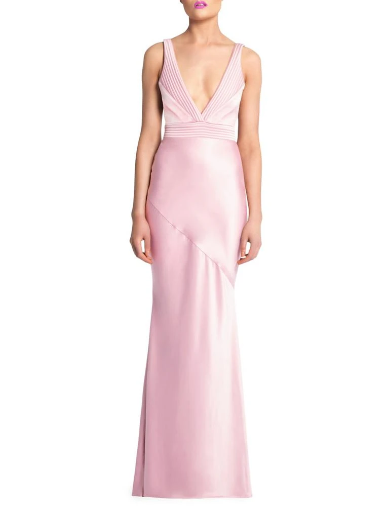 Zhivago Signature Beloved Sleeveless Satin Gown 2