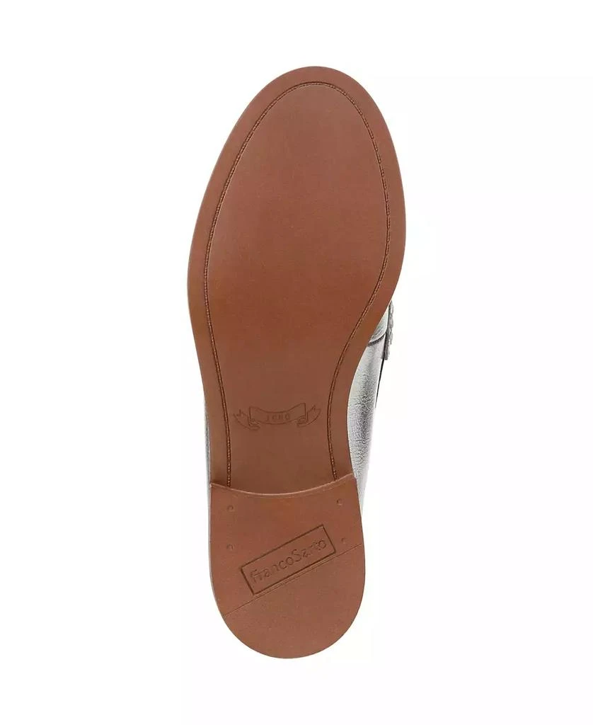 Franco Sarto Women's Carolyn Low Profile Tassel Loafers 5