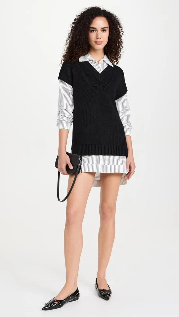 ASTR Ishilly Layered Sweater Dress 4