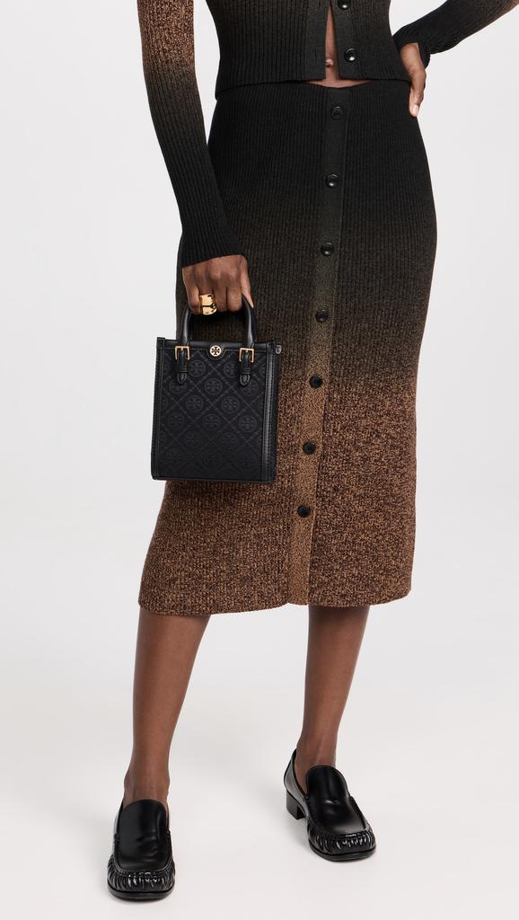 Tory Burch Mini T Monogram Tote