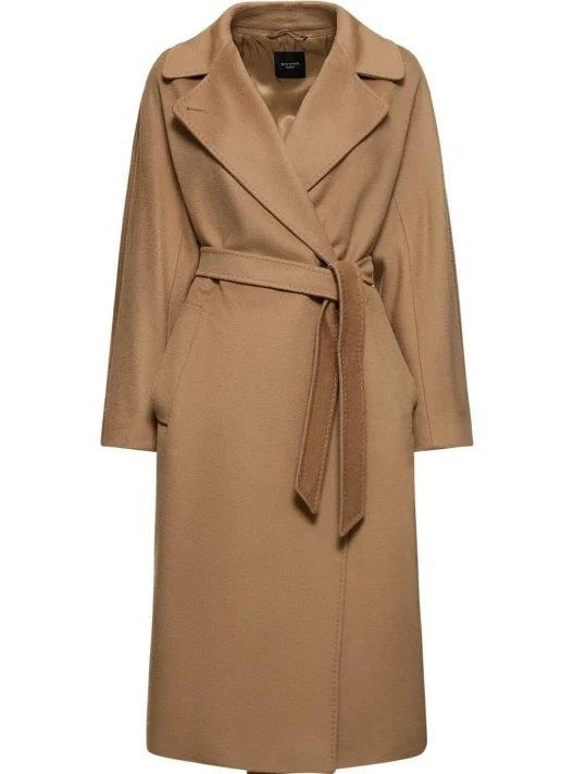 Weekend Max Mara Weekend Max Mara Belted Long Coat Jackets