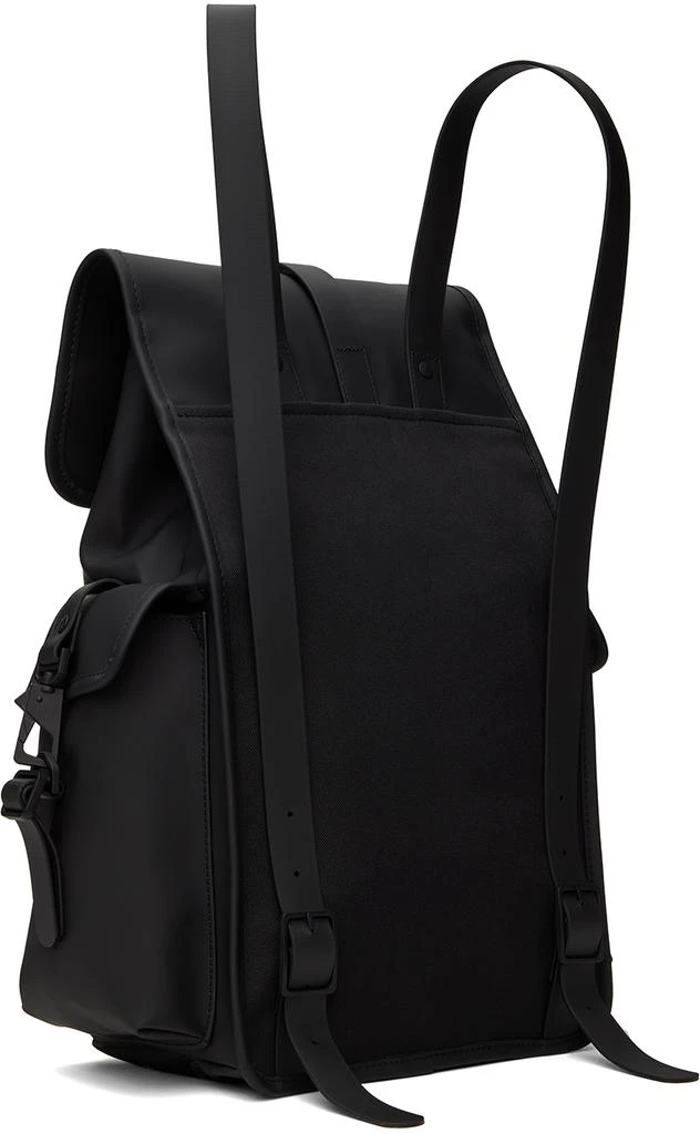 RAINS Black Rucksack Cargo Backpack 3