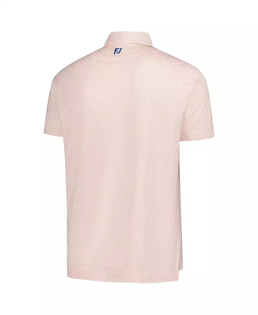 FootJoy Men's White 2025 WM Phoenix Open Irongate Print Lisle Polo Shirt