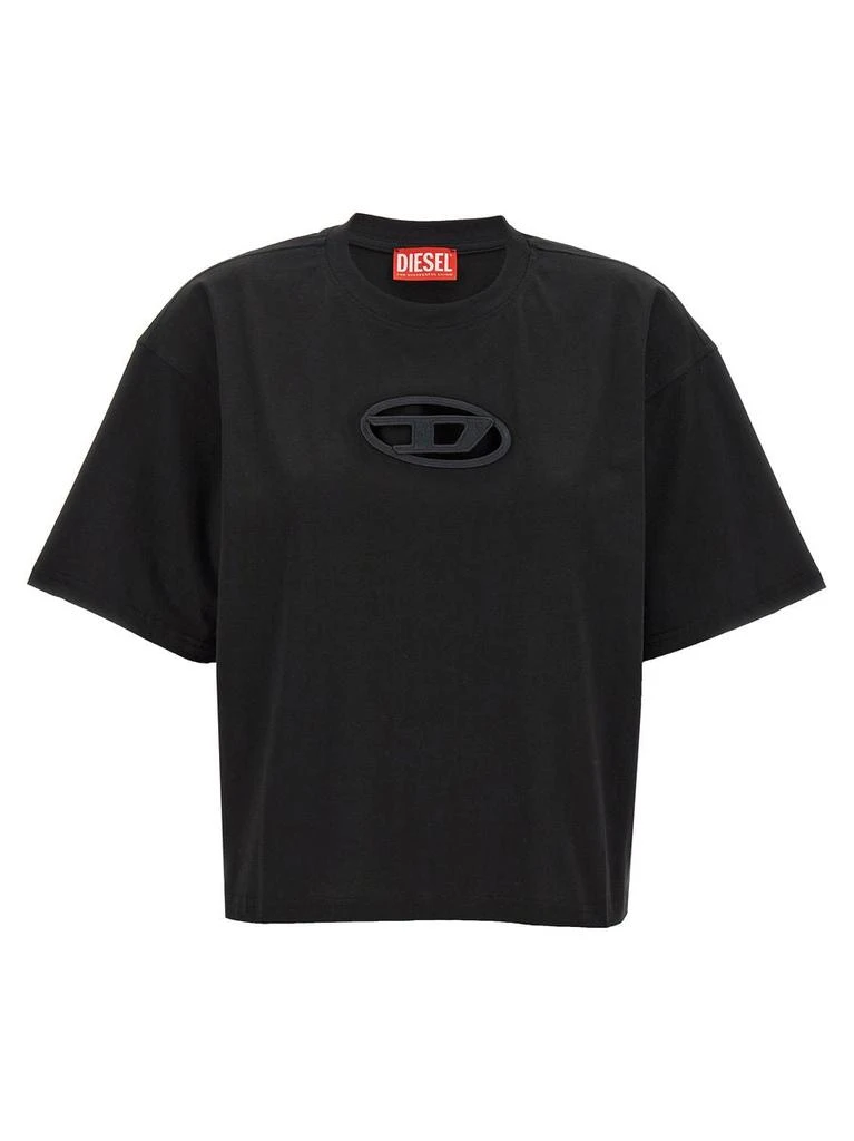 Diesel Diesel T-Shirt T-Buxt-Crop-Od' 1