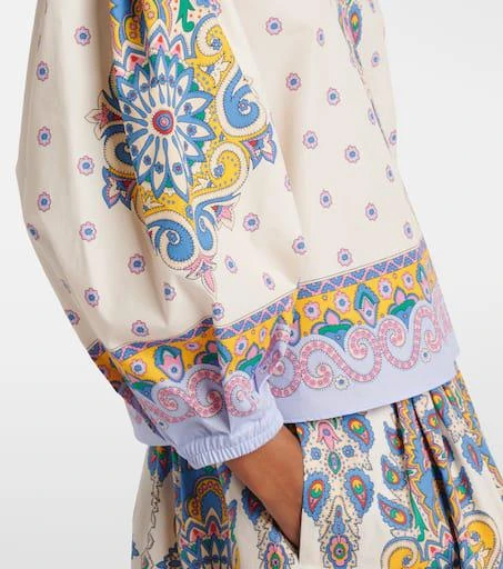 ETRO Printed cotton top 5