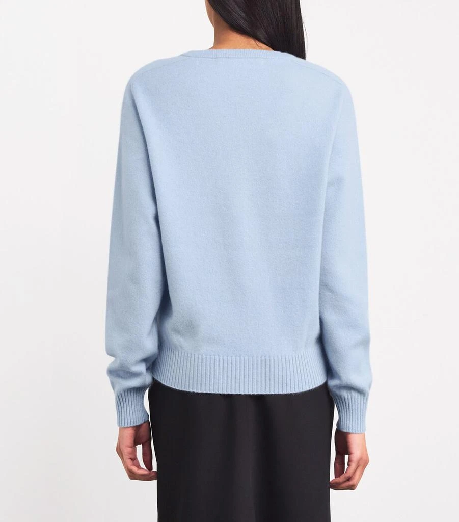 Carven Cashmere V-Neck Sweater 4