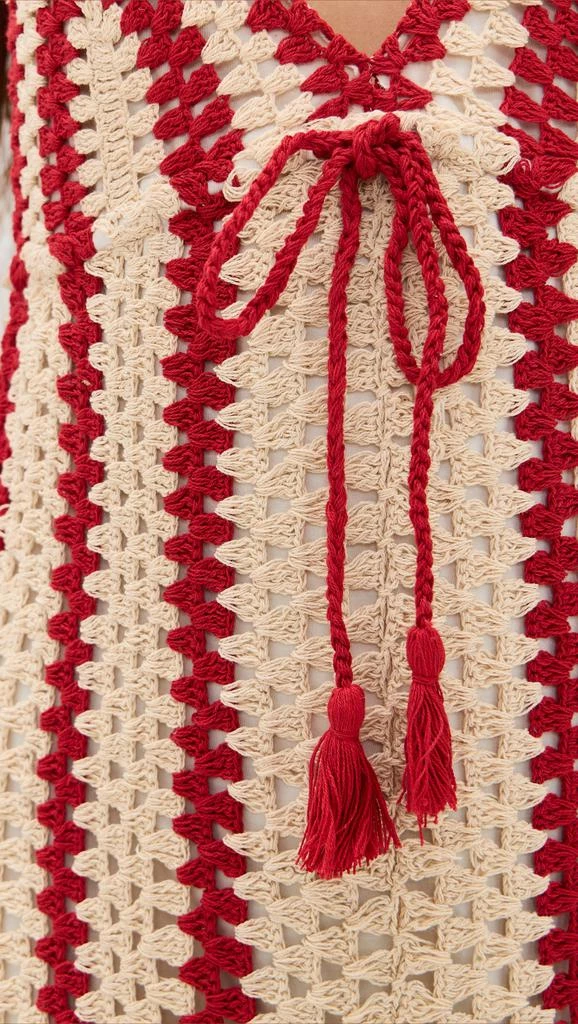 SAYLOR Georgie Crochet Midi Dress 5