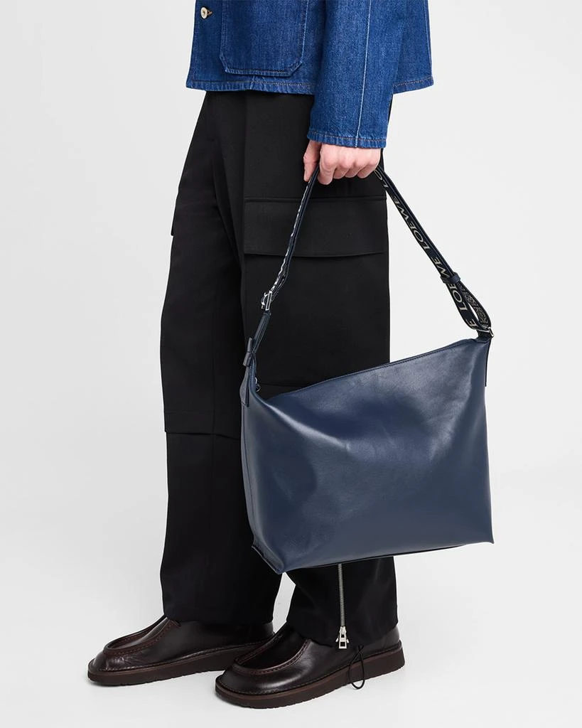 Loewe Men's Cubi Crossbody Bag in Calfskin 2