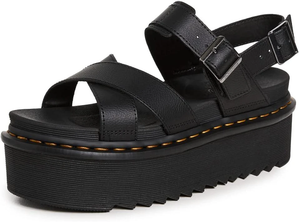 Dr. Martens Dr. Martens Unisex Voss II Quad, Black Athena, 9 Women/8 Men