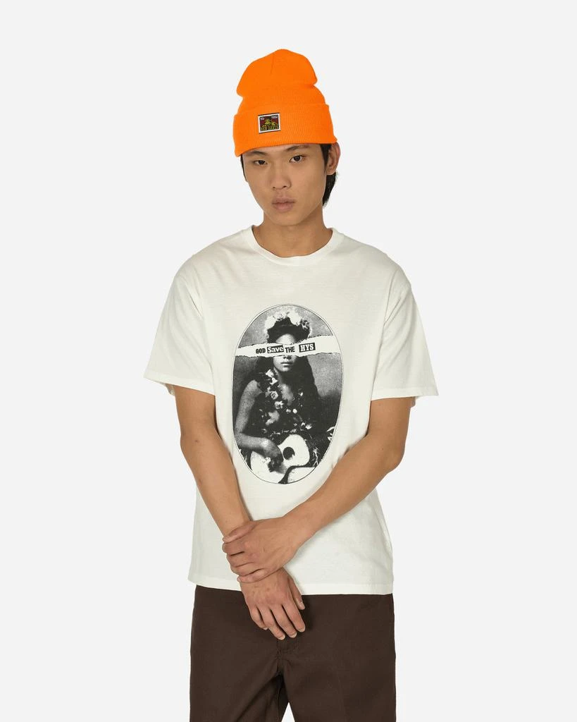 Hysteric Glamour God Save The Hysteric T-Shirt Dirty White 1