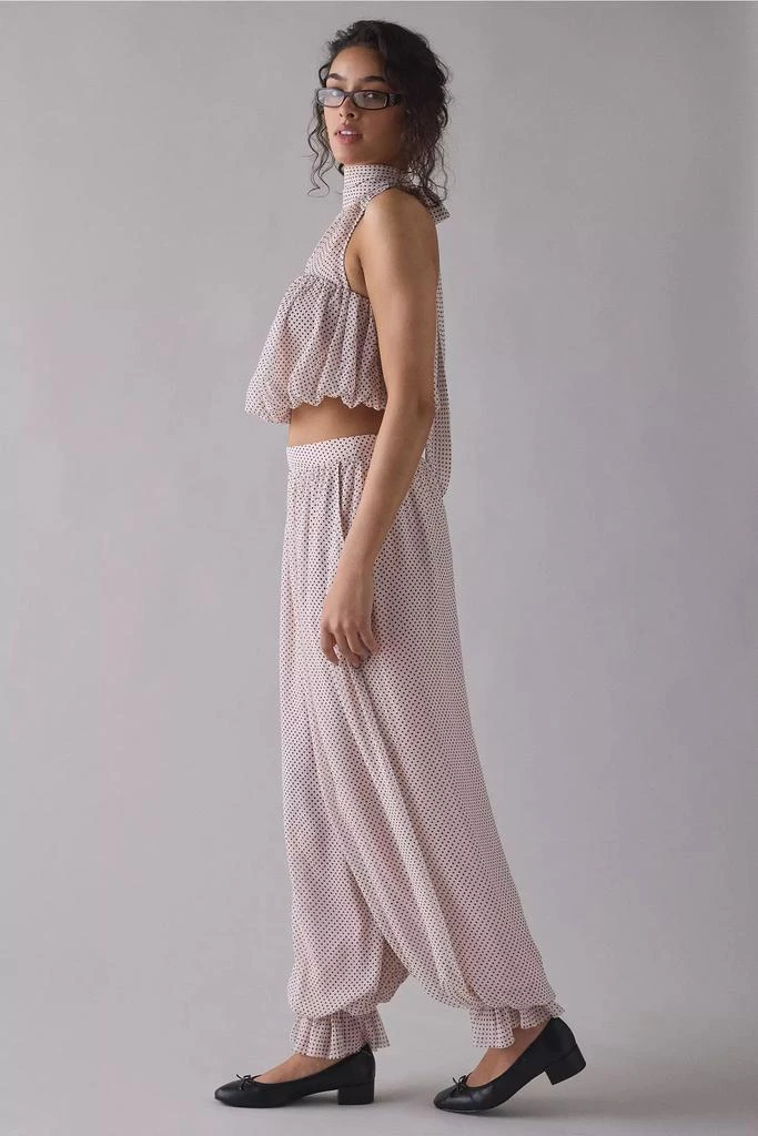 AFRM AFRM James Mauve Pin Dot Balloon Pant 3