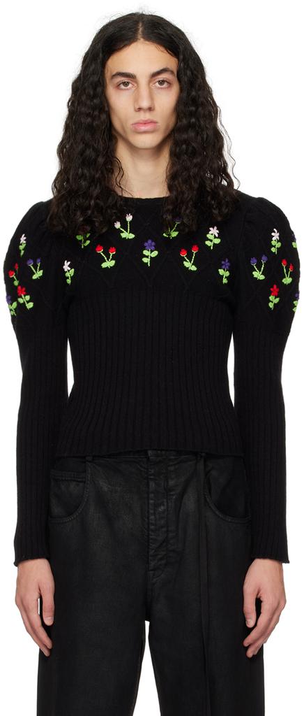 CORMIO Black Oma Sweater